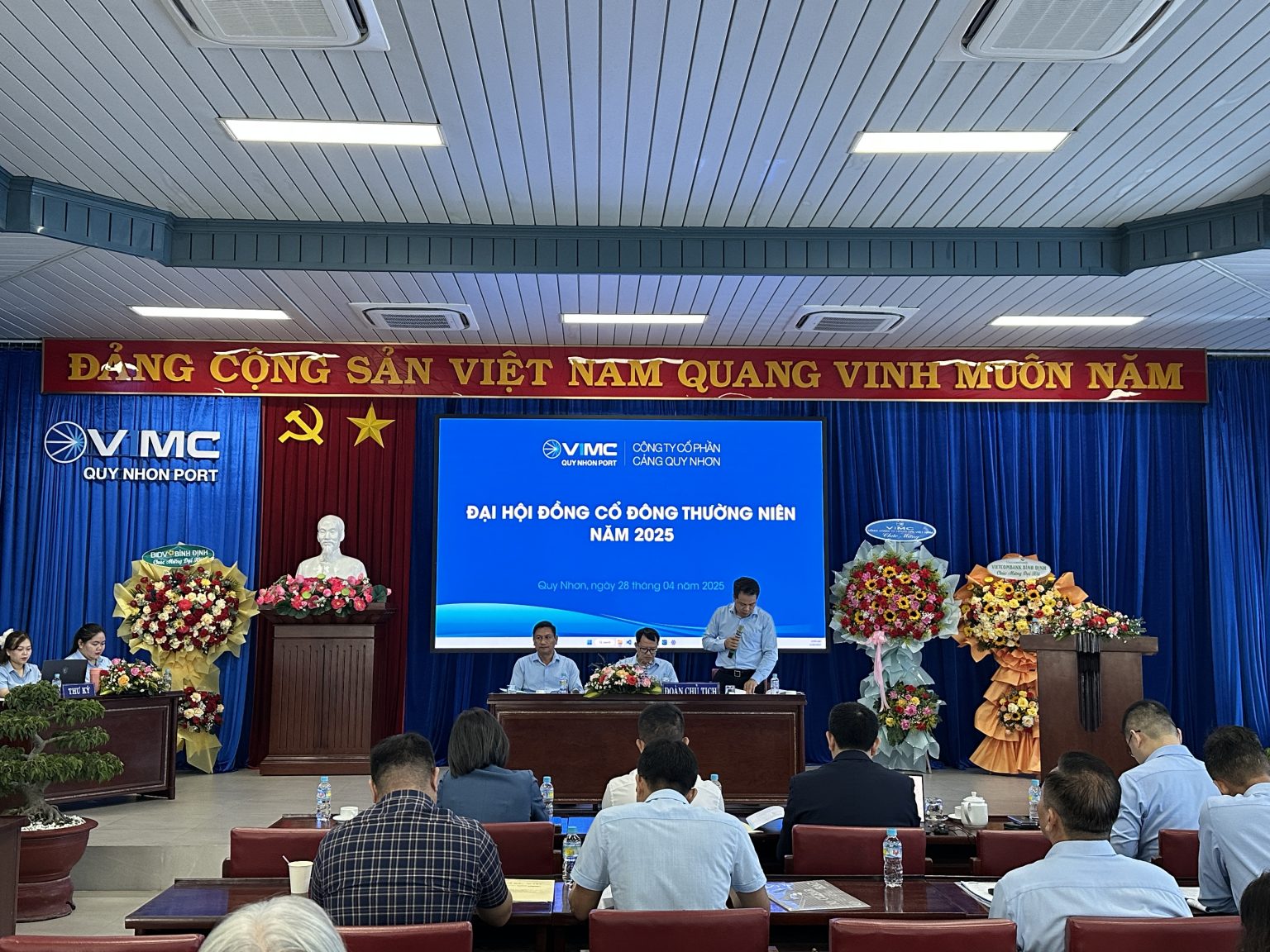 ĐẠI HỘI ĐỒNG CỔ ĐÔNG THƯỜNG NIÊN CÔNG TY CỔ PHẦN CẢNG QUY NHƠN NĂM 2025