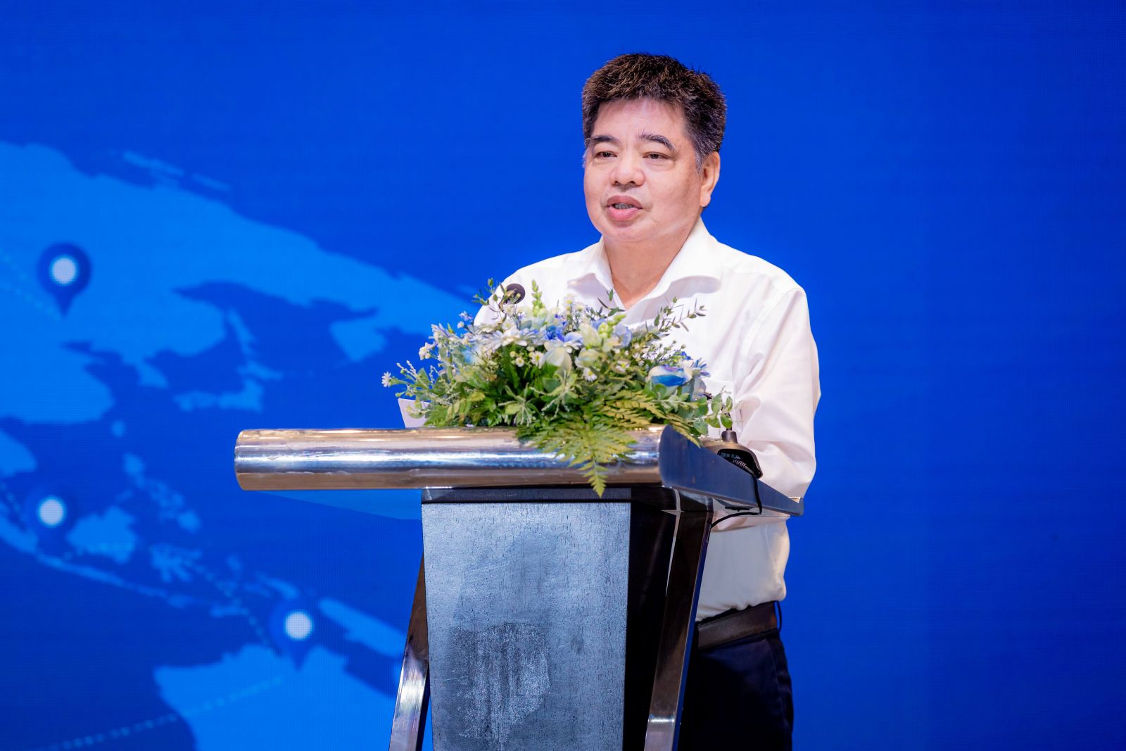 Đ/c Nguyễn Thanh Sơn – Vụ trưởng Vụ Địa bàn VI, Cơ quan Ủy ban Kiểm tra Trung ương phát biểu chỉ đạo Hội nghị.