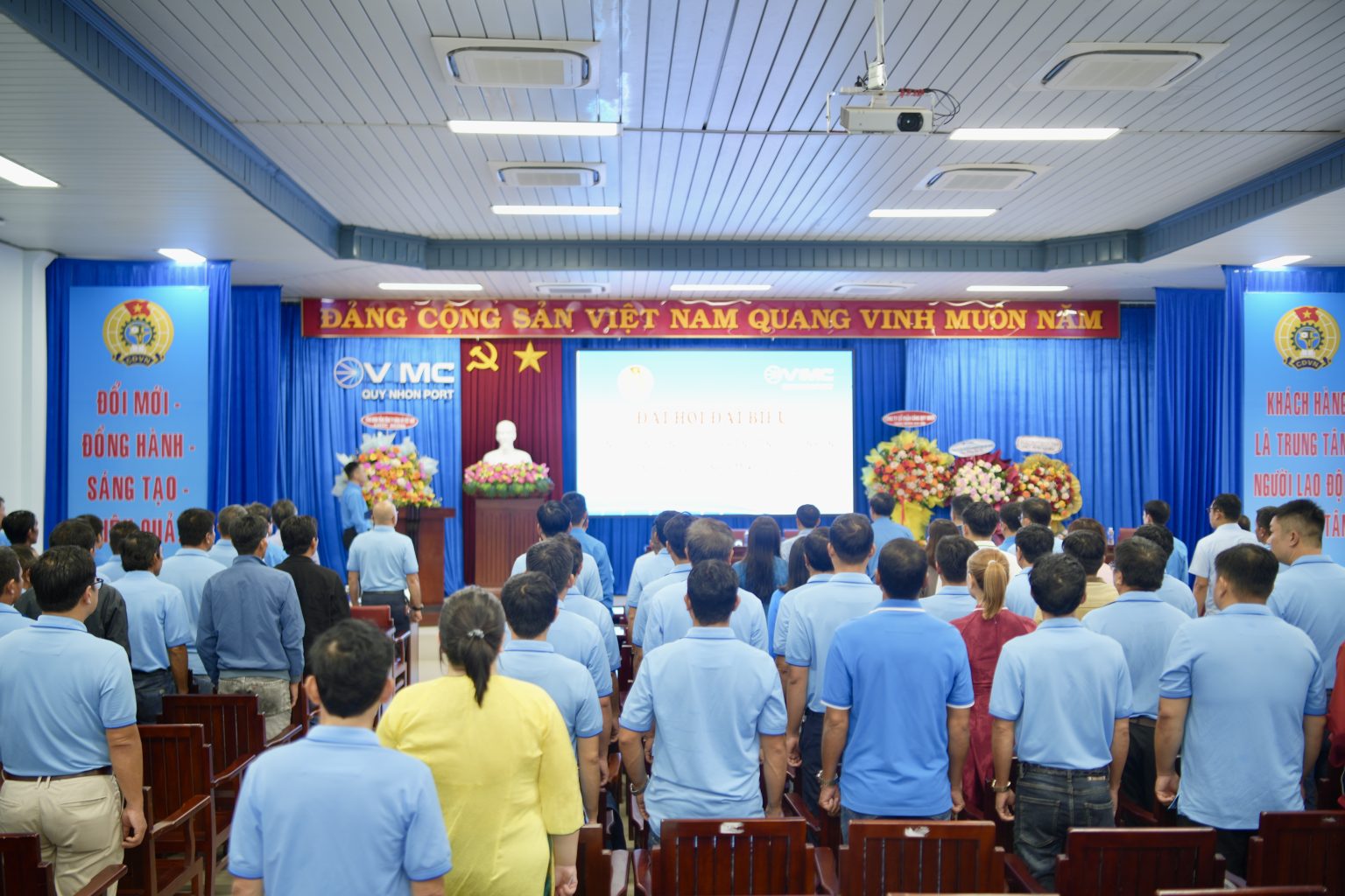 ĐẠI HỘI ĐẠI BIỂU CÔNG ĐOÀN CÔNG TY CỔ PHẦN CẢNG QUY NHƠN LẦN XVII, NHIỆM KỲ 2025-2030 DIỄN RA THÀNH CÔNG TỐT ĐẸP