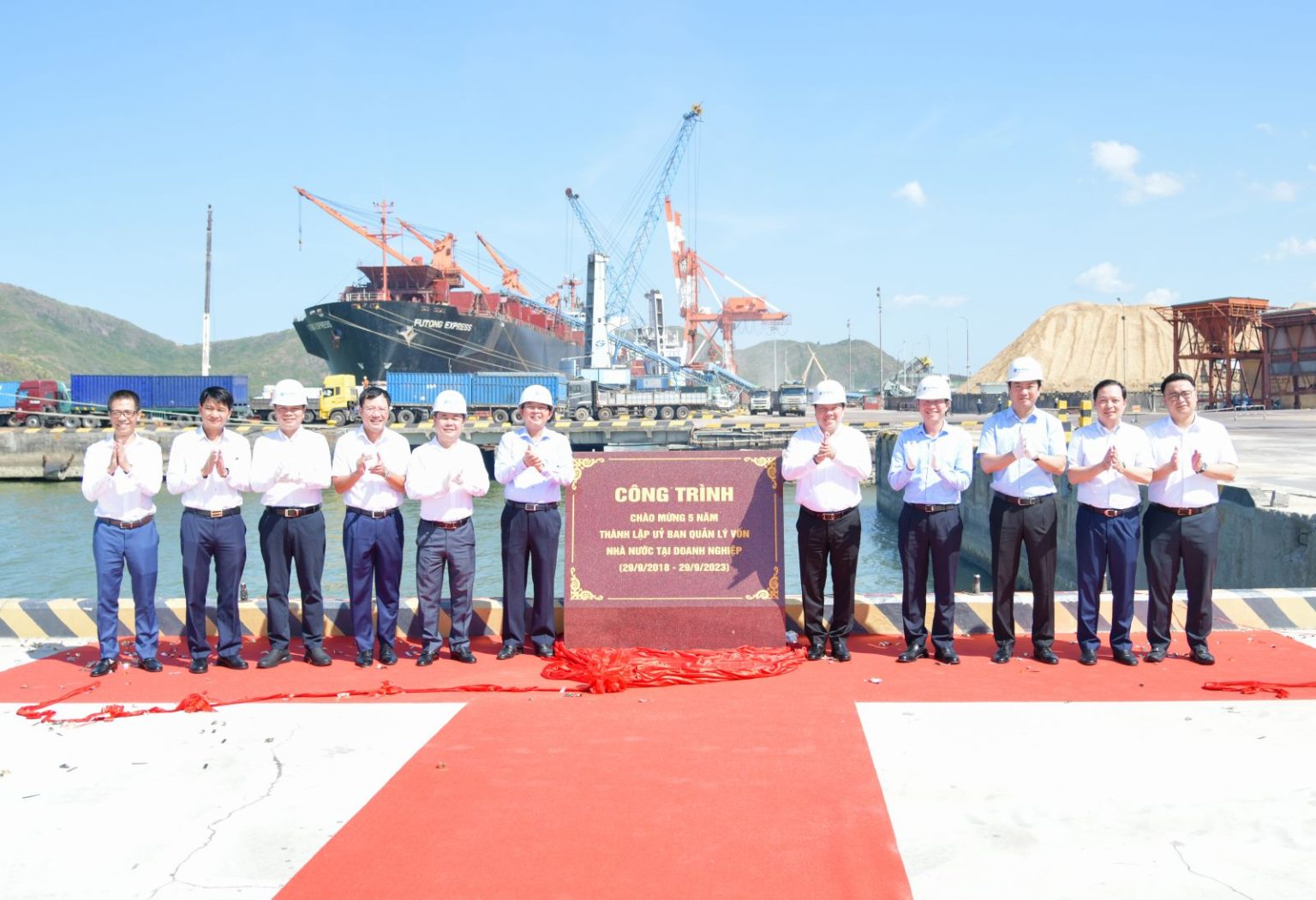 CẢNG QUY NHƠN HOÀN THÀNH XÂY DỰNG NÂNG CẤP BẾN SỐ 1