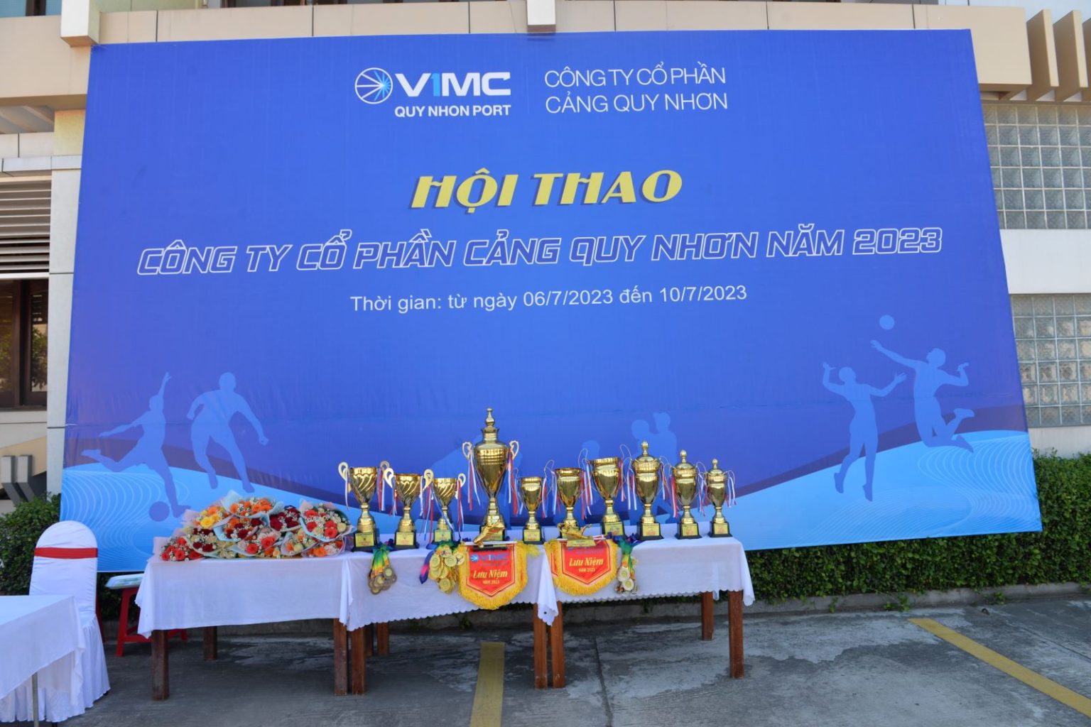 KHAI MẠC HỘI THAO CÔNG TY CỔ PHẦN CẢNG QUY NHƠN NĂM 2023