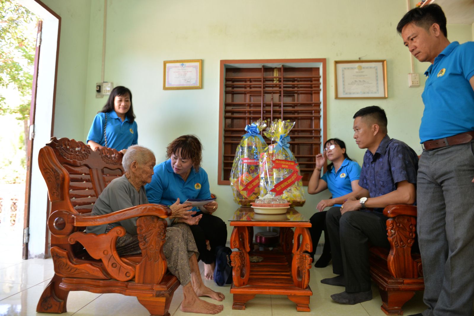 Mẹ Mai Thị Lâu(SN 1920,Cát Minh- Phù Cát)