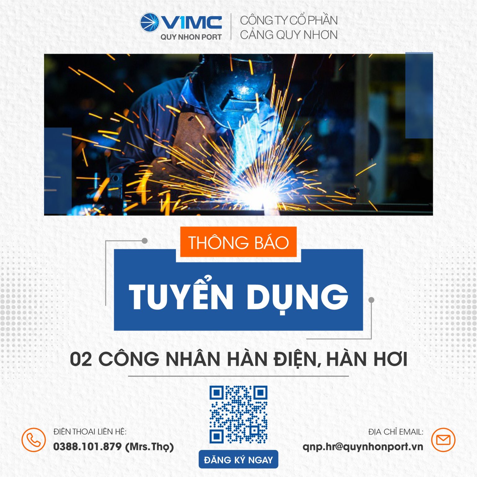 Thông báo tuyển dụng lao động Tháng 12/2024